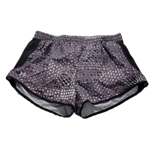 Under Armour Black & Gray Running Shorts Sz M